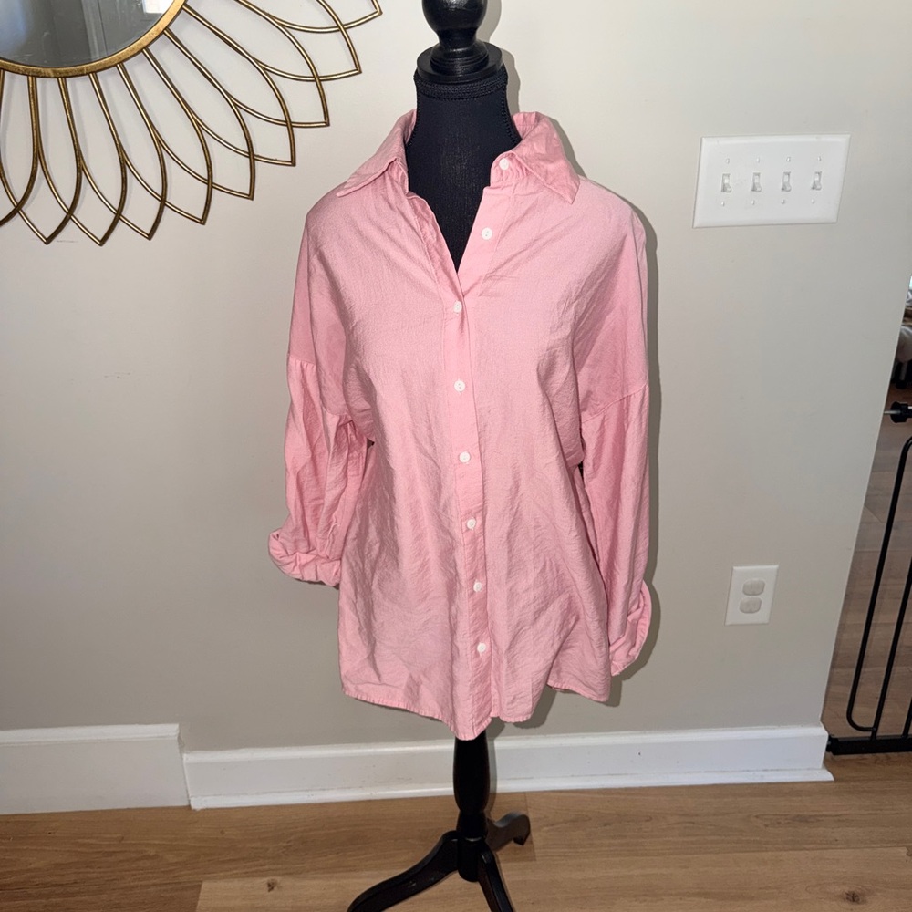 Princess Polly Long Sleeve Button-Down Shirt - Picture 8 of 8